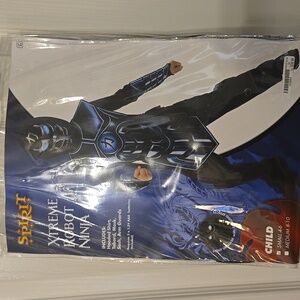 Spirit Xtreme Robot Ninja Kids Costume - Black and Blue Size SM